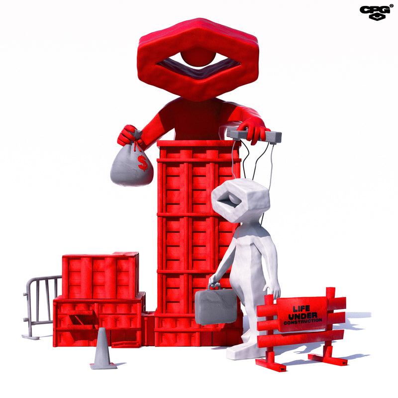 CPG BLVD® WORK PUPPET ART PIECE